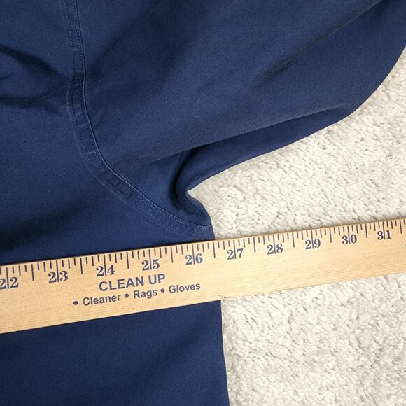 Ariat Long Sleeve Stanford Classic Fit Solid Blue Button Shirt Size 2XL XXL USA - Picture 7 of 7